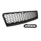 Μάσκα Για Audi A6 4B C5 01-04 RS6 Look Κυψελωτή Μαύρη Ματ 1 Τεμάχιο