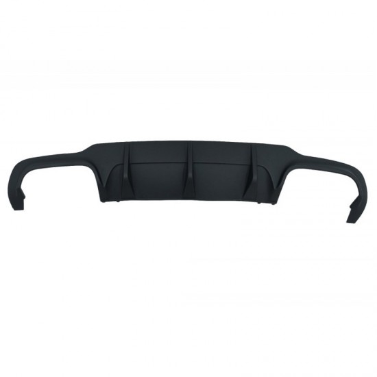 Diffuser Πίσω Προφυλακτήρα Για Mercedes-Benz C-Class W204 11-14 Facelift Amg C63 Look Με 2 Διπλές Εξατμίσεις Δεξιά & Αριστερά Από Abs Πλαστικό 1 Τεμάχιο