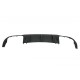 Diffuser Πίσω Προφυλακτήρα Για Mercedes-Benz C-Class W204 11-14 Facelift Amg C63 Look Με 2 Διπλές Εξατμίσεις Δεξιά & Αριστερά Από Abs Πλαστικό 1 Τεμάχιο