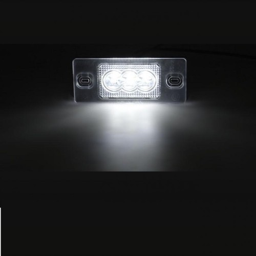 Led Φαναράκια Πινακίδας Για Vw Touareg 7L / Tiguan 5N /  Golf  IV, V Combi / Porsche Cayenne 9PA Canbus Με 3 Led 2 Τεμάχια