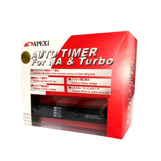Ψηφιακό Turbo Timer Αυτοκινήτου Με Κόκκινο Φωτισμό Apexi UT-4077