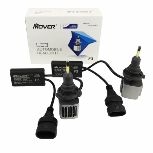 Λάμπες Led HB3 9005 F3 Samsung 12Volt 26watt 2600lm 6500k 2 Τεμάχια