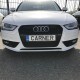 Μάσκα Για Audi A4 B8 11-15 RS4 Look Κυψελωτή Γυαλιστερό Μαύρο 1 Τεμάχιο