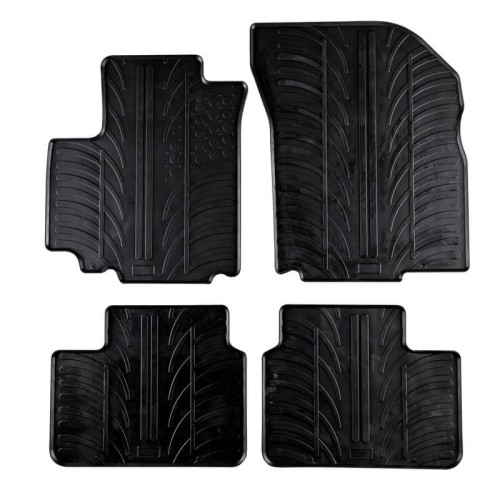 Πατάκια Αυτοκινήτου Gledring 0146 Fiat Sedici 2007-2014 / Suzuki SX-4 2006-2013 Μαύρο 4 Τεμάχια