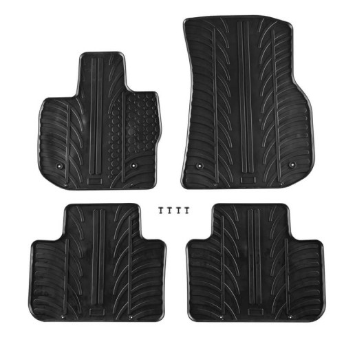Πατάκια Αυτοκινήτου Gledring 0498 BMW X3 G01 2017-2024 Αυτόματο / iX3 (G08) 2021+ Ηλεκτρικό  Μαύρο 4 Τεμάχια