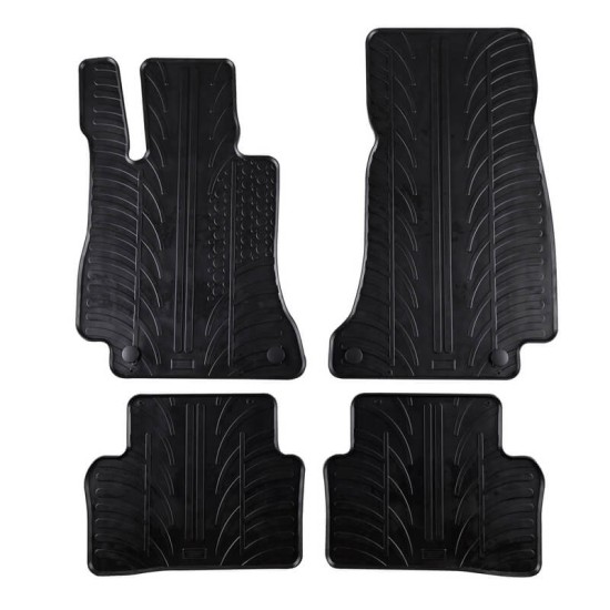Πατάκια Αυτοκινήτου Gledring 0505 Mercedes E-Class W213 2016- Μαύρο 4 Τεμάχια