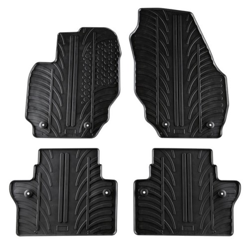 Πατάκια Αυτοκινήτου Gledring 0389 Volvo V70 2007- / XC70 2008- Μαύρο 4 Τεμάχια