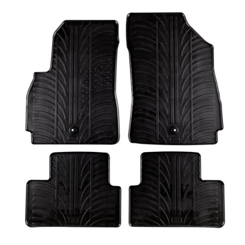 Πατάκια Αυτοκινήτου Gledring 0186 Chevrolet Orlando 2010-  Μαύρο 4 Τεμάχια