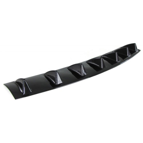 Diffuser Πίσω Προφυλακτήρα Universal Με 7 Πτερύγια Carbon Look Από Abs Πλαστικό 1 Τεμάχιο