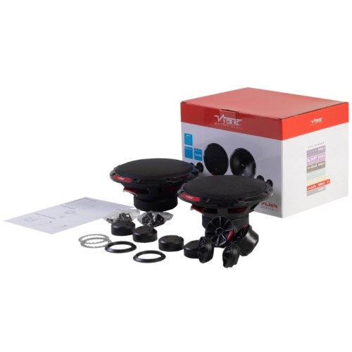 Ηχεία Αυτοκινήτου Vibe Slick 6C-V7 Διαιρούμενα 6.5''/16.5cm 270w Peak 90w RMS 2 Δρόμων Set 4 Τεμάχια