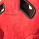 Καθίσματα Bucket R8 Suede Alcantara Κόκκινο Ζευγάρι 2 Τεμαχίων