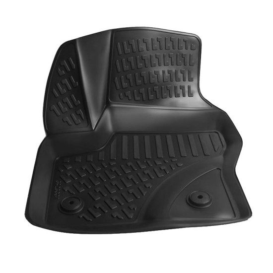 Πατάκια Σκαφάκια 3D Από Λάστιχο TPE Για Ford Kuga 2008-2012 Rizline 4 Τεμάχια Μαύρα