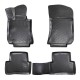 Πατάκια Σκαφάκια 3D Από Λάστιχο TPE Για Mercedes E-Class W124/W210/W211/CLS W219 Rizline 4 Τεμάχια Μαύρα