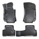Πατάκια Σκαφάκια 3D Από Λάστιχο TPE Για Mercedes E-Class W212/W207/CLS W218/S Class W222 Rizline 4 Τεμάχια Μαύρα
