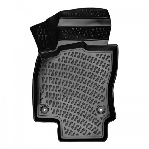Πατάκια Σκαφάκια 3D Από Λάστιχο TPE Για VW Golf 7 VII/T-Roc/Leon 5F /  Audi A3 8V/Audi Q2/Skoda Karoq Rizline 4 Τεμάχια Μαύρα