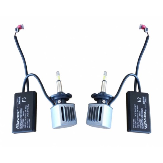 Λάμπες Led D1S F3 Samsung 12Volt 26watt 2600lm 6500k 2 Τεμάχια