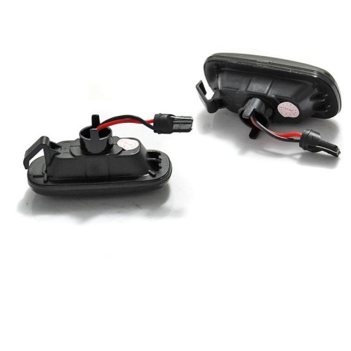 Πλαϊνά Φλας Φτερού Για Audi A3 8P 03-08 / A4 B6/B7 00-07 / A6 C6 02-05 Allroad / A8 D3 04-09 / TT 8J 06-11 Led Smoke 2 Τεμάχια