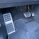 Πεντάλ Αλουμινίου Κουμπωτά Και Footrest Για Audi A1 8X / A3 8V / TT 8S / Q2 / Seat Leon 5F / VW Golf 7 / Passat B8 / Tiguan / Touran 16+ Αυτόματο Σετ 3 Τεμάχια KPVW03