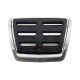 Πεντάλ Αλουμινίου Κουμπωτά Και Footrest Για Audi A1 8X / A3 8V / TT 8S / Q2 / Seat Leon 5F / VW Golf 7 / Passat B8 / Tiguan / Touran 16+ Αυτόματο Σετ 3 Τεμάχια KPVW03