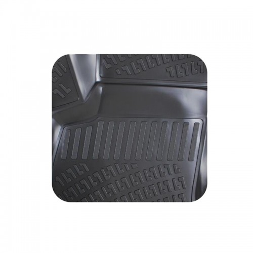 Πατάκια Σκαφάκια 3D Από Λάστιχο TPE Για Audi A4 1996-2000 Rizline 4 Τεμάχια Μαύρα