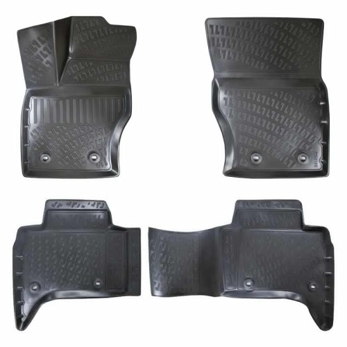 Πατάκια Σκαφάκια 3D Από Λάστιχο TPE Για Land Rover Range Rover Sport L494 2013- Rizline 4 Τεμάχια Μαύρα