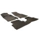 Πατάκια Σκαφάκια 3D Από Λάστιχο TPE Για Skoda Rapid 2012-/ Seat Toledo 2013- Rizline 4 Τεμάχια Μαύρα