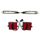 DRL Set Για VW Scirocco 08-14 R20 Look Προφυλακτήρα 2 Τεμάχια