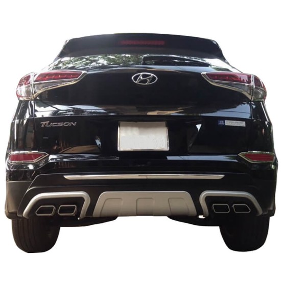 Skid Plates Προφυλακτήρων Body kit Για Εμπρός Και Πίσω Προφυλακτήρα Για Hyundai Tucson 2015-2019 2 Τεμάχια