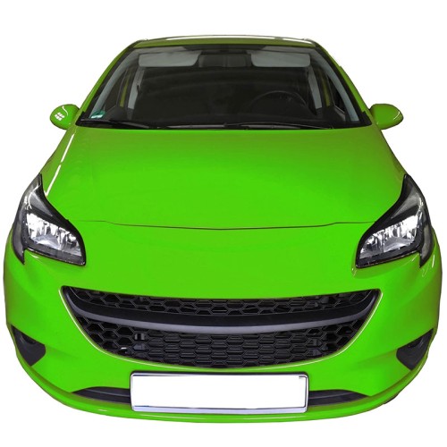 Μάσκα Για Opel Corsa E 14-19 Κυψελωτή Μαύρη Ματ 1 Τεμάχιο