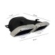 Μπούκες Εξάτμισης Για Mercedes-Benz C-Class W205 / E-Class W213 / S-Class W222 / GLE C292 / GLE W166 / GLC W253 Amg Look 2 Τεμάχια