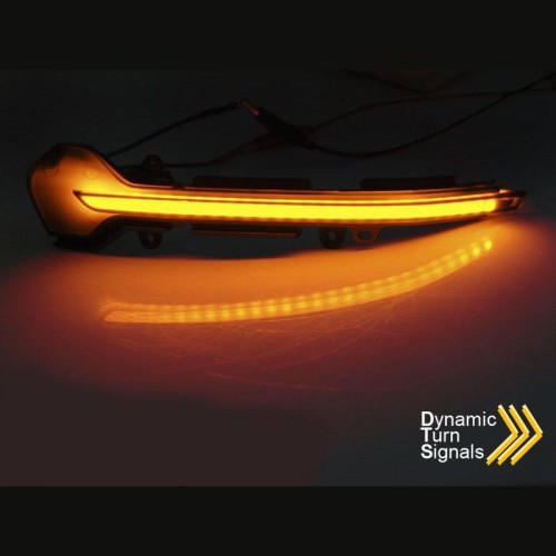 Φλας Καθρέπτη Για Seat Leon 12-16 / Ibiza 17- / Arona 17- Dynamic Led Φιμέ 2 Τεμάχια