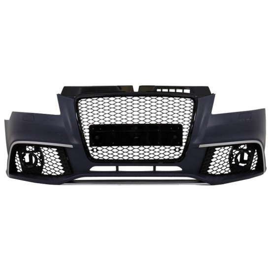 Μπροστινός Προφυλακτήρας Για Audi A3 8P 08-12 Facelift RS3 Look Με Μαύρη Μάσκα
