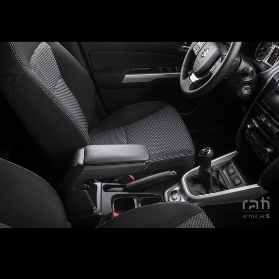Κονσόλα Χειροφρένου Τεμπέλης Armster S Για Suzuki Celerio 2015+ (+Metal Bracket) Μαύρο Χρώμα