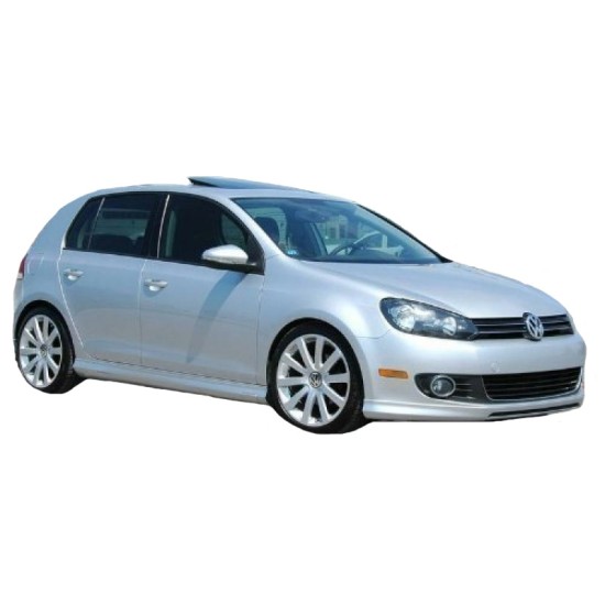 Μπροστινό Spoiler Για VW Golf VI (6) 08-12 Votex Look Από Abs Πλαστικό 1 Τεμάχιο