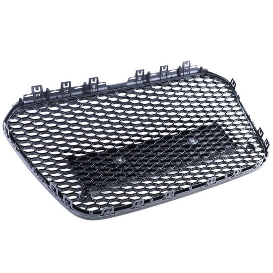 Μάσκα Για Audi A6 4G C7 11-15 RS6 Look Κυψελωτή Γυαλιστερό Μαύρο 1 Τεμάχιο