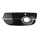 Δίχτυ Προφυλακτήρα Εμπρός Πλαινό Για Audi Q3 8U 11-15 RSQ3 Look Γυαλιστερό Μαύρο / Χρώμιο Με Pdc Αριστερό & Δεξί 2 Τεμάχια