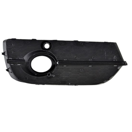 Δίχτυ Προφυλακτήρα Εμπρός Πλαινό Για Audi Q3 8U 11-15 RSQ3 Look Γυαλιστερό Μαύρο / Χρώμιο Με Pdc Αριστερό & Δεξί 2 Τεμάχια