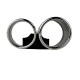 Μπούκες Εξάτμισης Διπλές Για Audi A4 B8 08-15 S4 Look 2 Τεμάχια