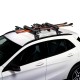 Μπάρες Βάσεις Σκι / Snowboard Cruz Ski Rack Dark 4 940-222 (4 Ζεύγη Σκι ή 2 Snowboards) 2 Τεμάχια