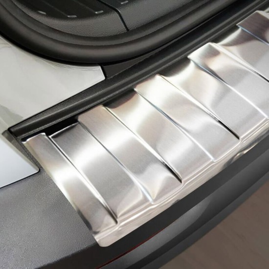Προστατευτικό Πίσω Προφυλακτήρα Για Skoda Karoq 17+ Από Ανοξείδωτο Ατσάλι (Steel)