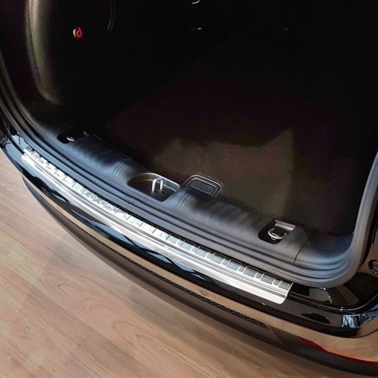 Προστατευτικό Πίσω Προφυλακτήρα Για Jeep Compass II 17+ Από Ανοξείδωτο Ατσάλι (Steel)