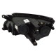 Μπροστινά Φανάρια Set Για Vw Tiguan mk1 07-11 DRL Μαύρα H7/H7 Με Μοτέρ  Carner