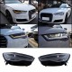 Μπροστινά Φανάρια Set Για Audi A6 4G C7 11-18 DRL Full Led Matrix Design & Dynamic Φλας Μαύρα Με Μοτέρ Carner