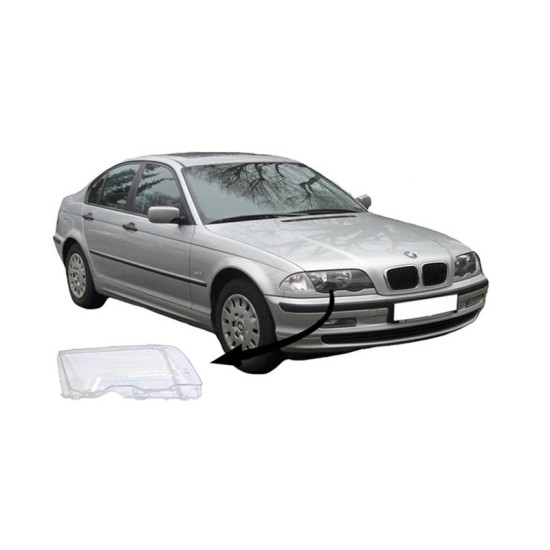 Κρύσταλλο Φαναριού Δεξί Για Bmw 3 Series E46 98-01 Sedan / Kombi 1 Τεμάχιο