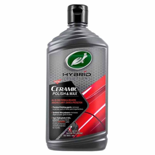 Υγρό Κερί Γυαλίσματος Και Προστασίας Cermic Polish & Wax Turtle Wax 500ml 053352117