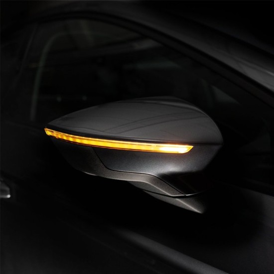 Φλας Καθρέπτη Για Seat Leon 5F 2012-, Ibiza KJ 2018- , Arona KJ 2018- Osram Dynamic Led Φιμέ 2 Τεμάχια