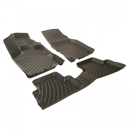 Πατάκια Σκαφάκια 3D Από Λάστιχο TPE Για Mini Cooper R56/R57 2006-2013 Rizline 4 Τεμάχια Μαύρα