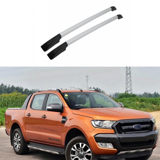 Μπάρες Οροφής Railing Για Ford Ranger (T6,T7,T8) 2012-2020 Double Cabin