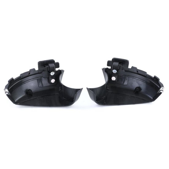 Φλας Καθρέπτη Για Vw Polo 6R 6C 09-17 Dynamic Led Canbus Μαύρο/Φιμέ 2 Τεμάχια