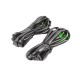 Πισινά Φανάρια Set Για Vw Golf V (5) 03-08 Led Urban Style Μαύρα Winjet